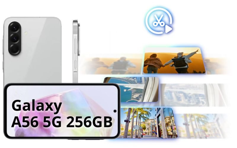 Smartphone Samsung Galaxy A56 5G 256GB: desempenho, IA avançada e muito espaço para tudo que você precisa