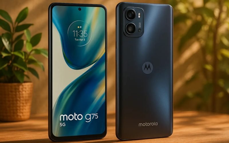 Moto G75 5G com ultrarresistência militar: o smartphone que redefine resistência e desempenho