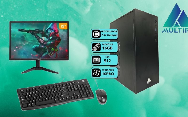 Computador Pc Completo i5 6ª Geração MultiPc: desempenho e custo-benefício para o uso diário