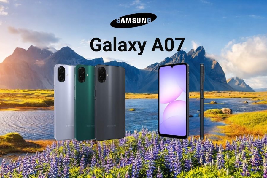 Galaxy A07: feito para durar, desempenho poderoso, 6 atualizações de Android e resistência IP54