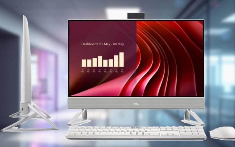 Computador Dell 24 All-in-One: desempenho e estilo para transformar seu espaço de trabalho